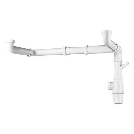 Conjunto sifón salvaespacio