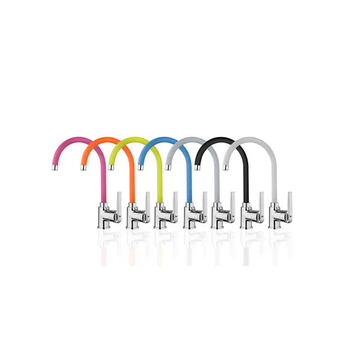 Grifo de cocina de pico alto IN 995 Rosa - Imagen 2