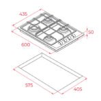 Cocina HLX 540 KBB0C IX (CL) - Imagen 8