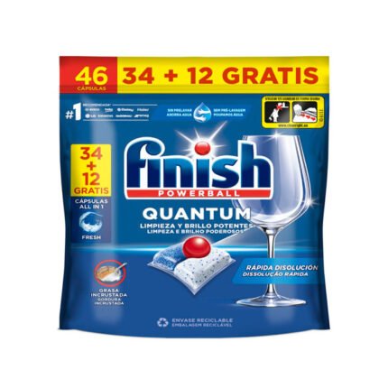 Lavavajillas Finish Quantum 34+12