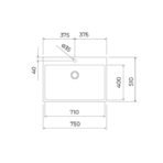 Lavaplatos ForLine RS15 71.40 - Imagen 7