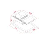 Placa de inducción FullFlex con campana integrada Air AFF 87601 MST - Imagen 7