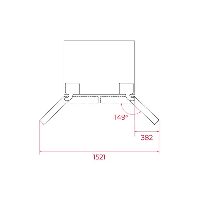 Refrigeradora RFD 75850 GBK - Imagen 4