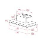 Campana Intregada GFI 63030 KOS BK - Imagen 5