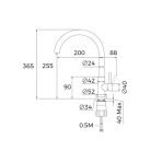 Grifería de cocina UNI 9310 - Imagen 5
