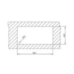 Lavaplatos Stone 60 B-TG 1½C 1E - Imagen 4