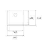 Lavaplatos TopLine RS15 50.40 FBK - Imagen 7