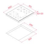 Placa de vitrocerámica TBC 64010 TTC - Imagen 8