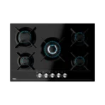 Duetto Crystal 75 Encimera a Gas+ Campana Extractora Black + Horno eléctrico HSB 610 BK - Imagen 3