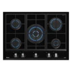 Campana DLV 98660 BK TOS + Cocina Cristal Gas GZC 75330 XBB + Horno Eléctrico HLB 8408 BK - Imagen 3